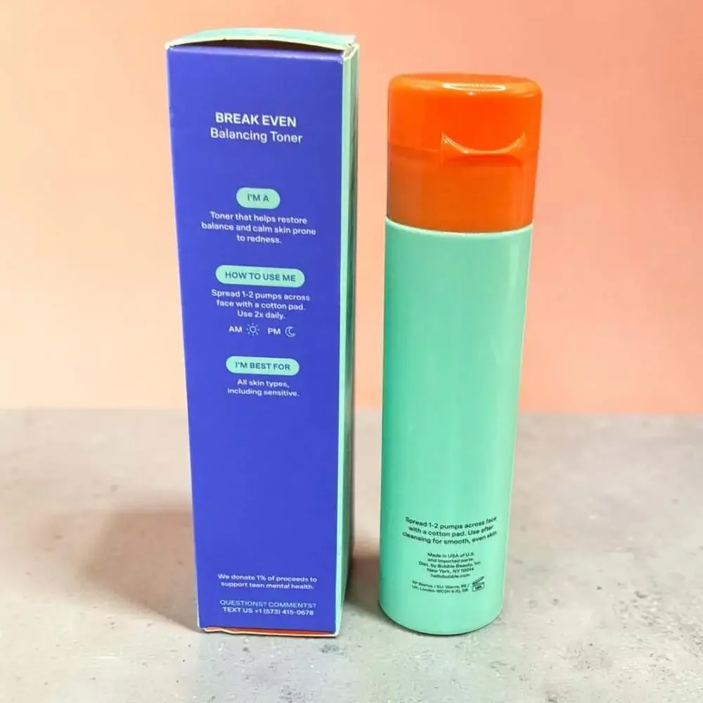 Bubble Break Even Balancing Toner 3.2 Fl Oz